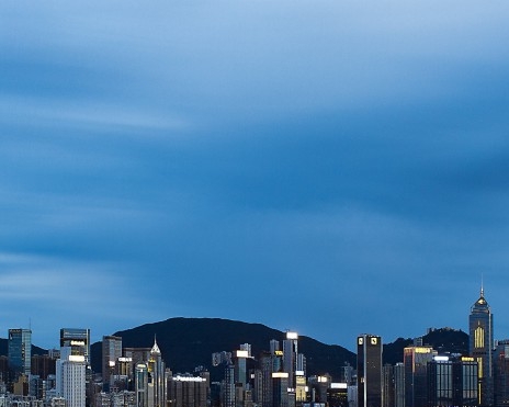 晚霞图